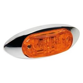 Luce ingombro a 2 Led, 24V - Arancio