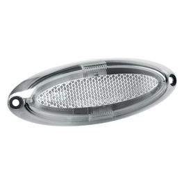Luce ingombro a 4 led, montaggio in superficie, 12/24V - Bianco