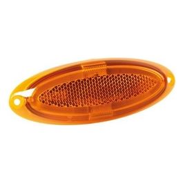Luce ingombro a 4 led, montaggio in superficie, 12/24V - Arancio