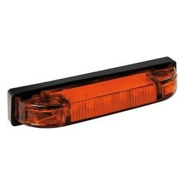 Luce ingombro a 6 Led, 24V - Arancio