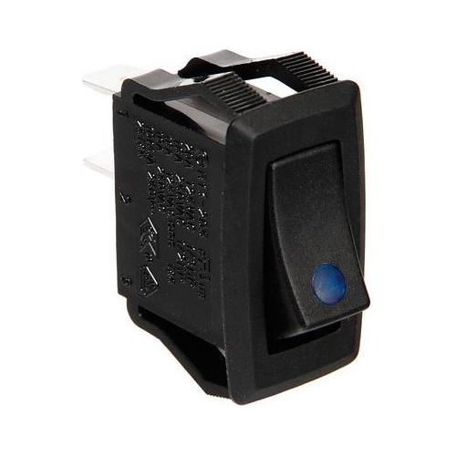 Lampa Micro interruttore con spia a Led - 12/24V - Blu