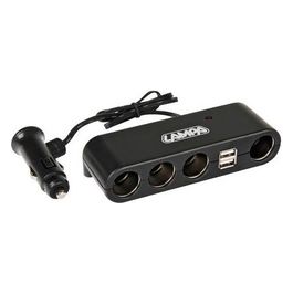 Lampa Multi-Socket 4+2, presa corrente quadrupla con USB - 12/24V