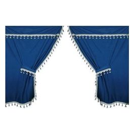 Premiere, set tende in microfibra per camion - Blu