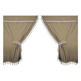 Premiere, set tende in microfibra per camion - Beige