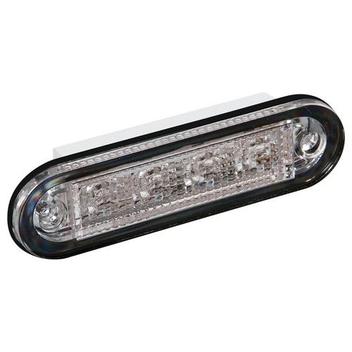 Lampa Premium, luce a 4 led, montaggio ad incasso, 12/24V - Verde
