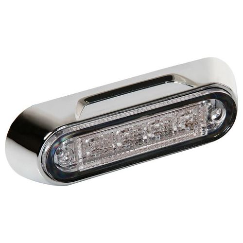 Lampa Premium, luce a 4 led, montaggio superficie, 12/24V - Bianco