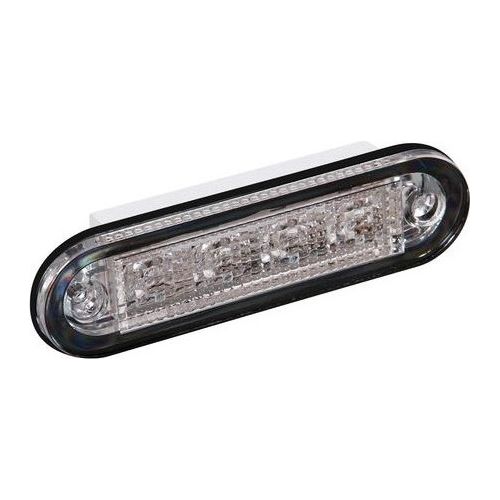 Lampa Premium, luce a 4 led, montaggio ad incasso, 12/24V - Bianco