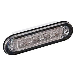 Premium, luce a 4 led, montaggio ad incasso, 12/24V - Rosso