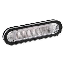 Premium, luce a 4 led, montaggio ad incasso, 12/24V - Arancio