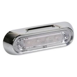 Premium, luce a 4 led, montaggio superficie, 12/24V - Arancio