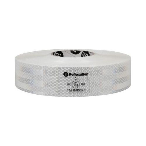 Lampa Premium, nastro segnaletico di sicurezza per superfici rigide - 50 m - Bianco