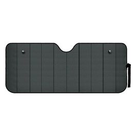 Scudo termico per parabrezza - Nero opaco - M - 61x147 cm
