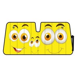 Scudo termico per parabrezza - 68x147 cm - Smiles