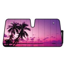 Scudo termico per parabrezza - 68x147 cm - Palm Beach Sunset