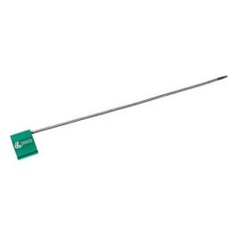 Set 10 Sigilli ad alta sicurezza, testa alluminio galvanizzato, cavo in acciaio