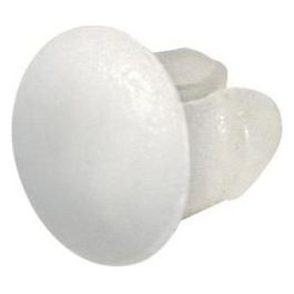 Set 100 bottoncini targa - Bianco