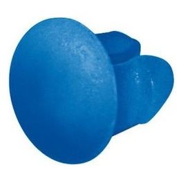 Set 100 bottoncini targa - Azzurro