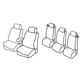 Set coprisedili auto - Nocciola - Ford C-Max (11/10>)
