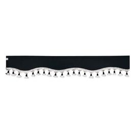 Sindy, fascia parasole in microfibra per camion - Nero