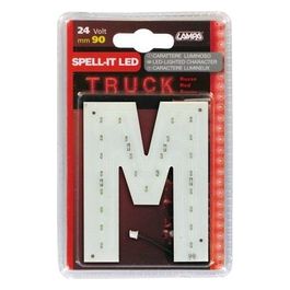 Lampa Spell-It Led, 90 mm, 24V - Rosso - M