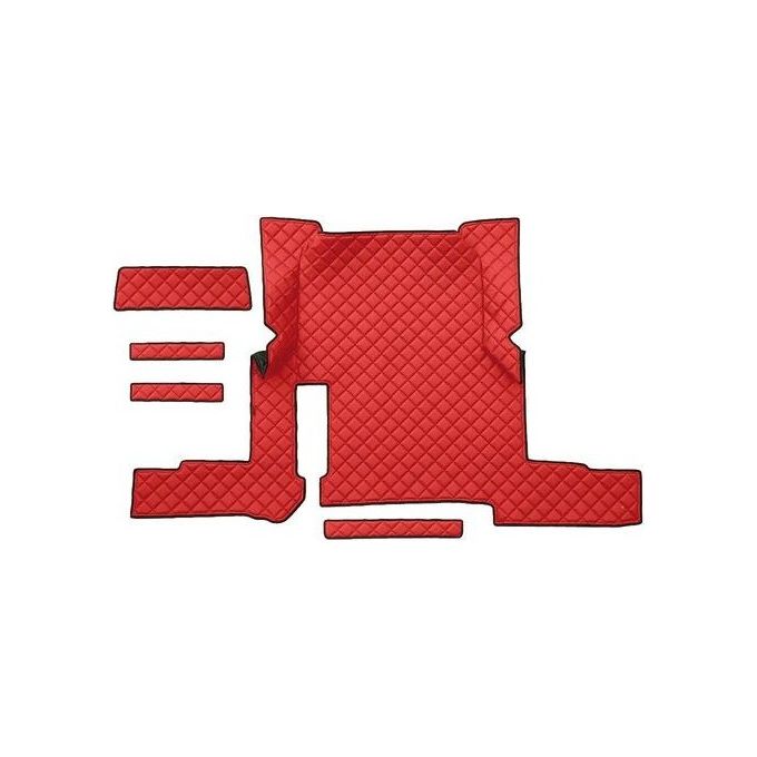 Lampa Tappeto centrale in similpelle - Rosso - Man TGX (01/18>) automatico, 2 cassetti