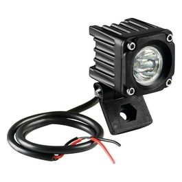 WL-19, Faro auto ausiliario a 1 Led - 9/32V - Luce focalizzata - Bianco