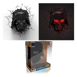 Lampada Da Muro 3d Darth Vader Star Wars 