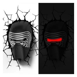 Lampada Da Muro 3d Kylo Ren Star Wars 