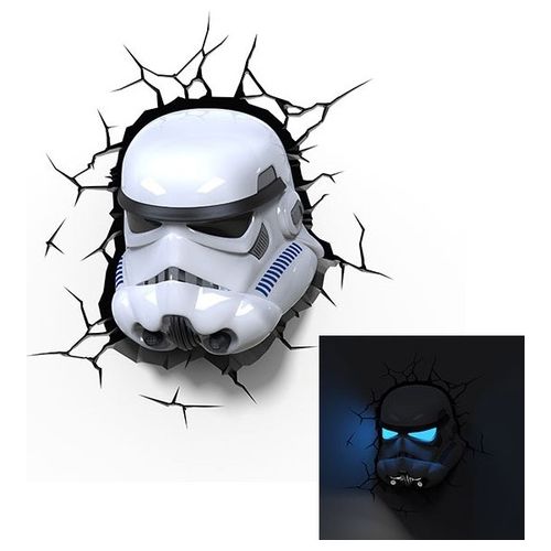 Lampada Da Muro 3d Stormtrooper Star Wars 
