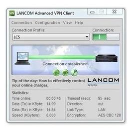 Lancom Systems Advanced VPN Client (Windows) Gestione della Rete 10 Licenze