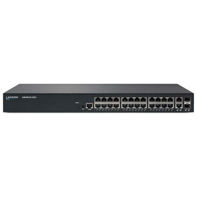 Lancom Systems GS-2326 Gestito L2 Gigabit Ethernet 10/100/1000 1U Nero