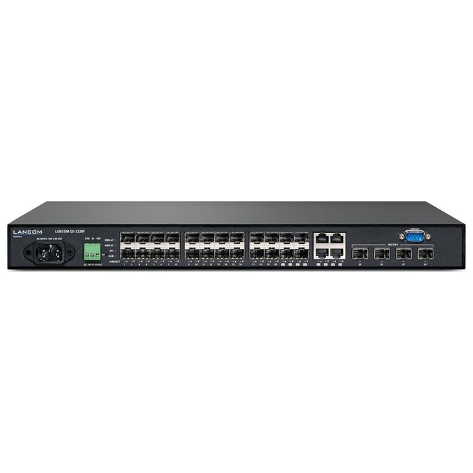 Lancom Systems GS-2328F Gestito L3 Gigabit Ethernet (10-100-1000) Nero 1U