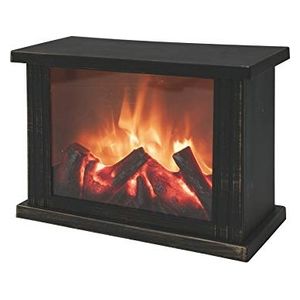 Lanterna Fuoco Finto 27.5X11.5X20 Cm