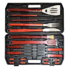 00649 Posate per Barbecue 18 Pezzi