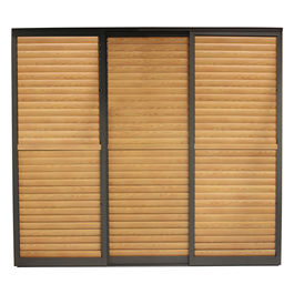 Laterale Scorrevole Con Lamelle Per Lato Da 3 M Pergola Bioclimatica