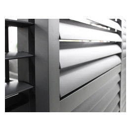 Laterale Scorrevole Con Lamelle Per Lato Da 4 M Pergola Bioclimatica