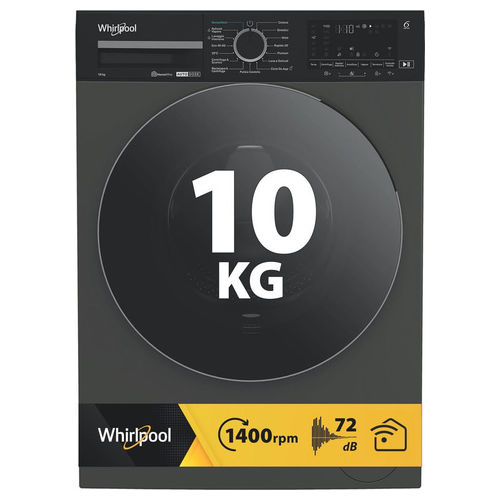 WPM011GADSIT 6TH SENSE Lavatrice Frontale 10 Kg 1400 rpm Classe A WiFi AutoDose Inverter (85x60x58 cm) colore Grigio