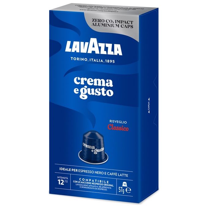 Lavazza 7002 Capsule Caffe' Lavazza Nespresso Crema&Gusto x