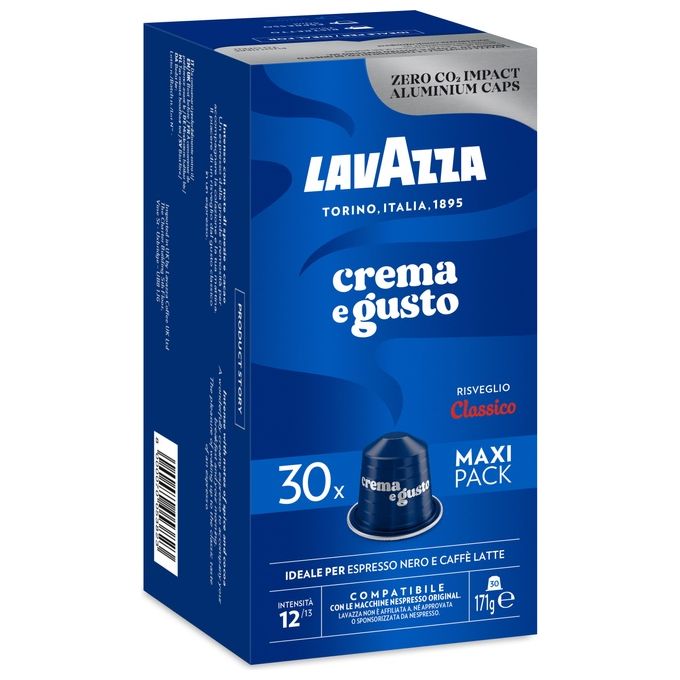 Lavazza 7034 Capsule Caffe' Lavazza Nespresso Crema&Gusto
