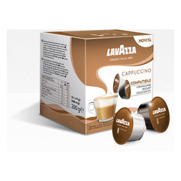 Lavazza, Capsule Cappuccino, Compatibili Nescafé Dolce Gusto, 16 Pezzi