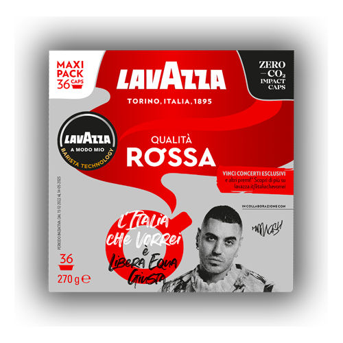 Lavazza Capsule Caffe' Qualita' Rossa 36 Pezzi Limited