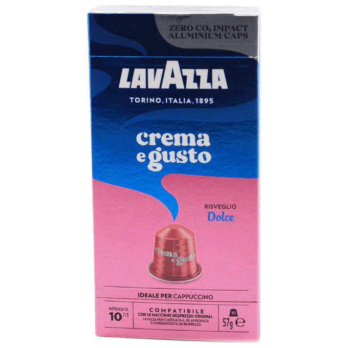 Lavazza Capsule Nespresso Crema e Gusto Risveglio Dolce