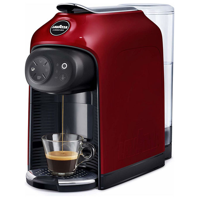 Lavazza Idola, Macchina per Caffe' Automatica a Capsule, 1.1 L, Rosso