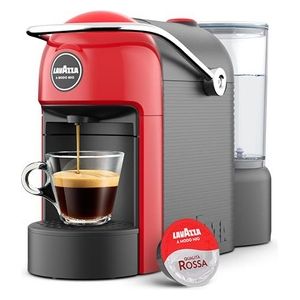 Lavazza Jolie Macchina da Caffe' a Capsule A Modo Mio Capacita' 0,6 Litri Potenza 1250 W 10 bar Rosso