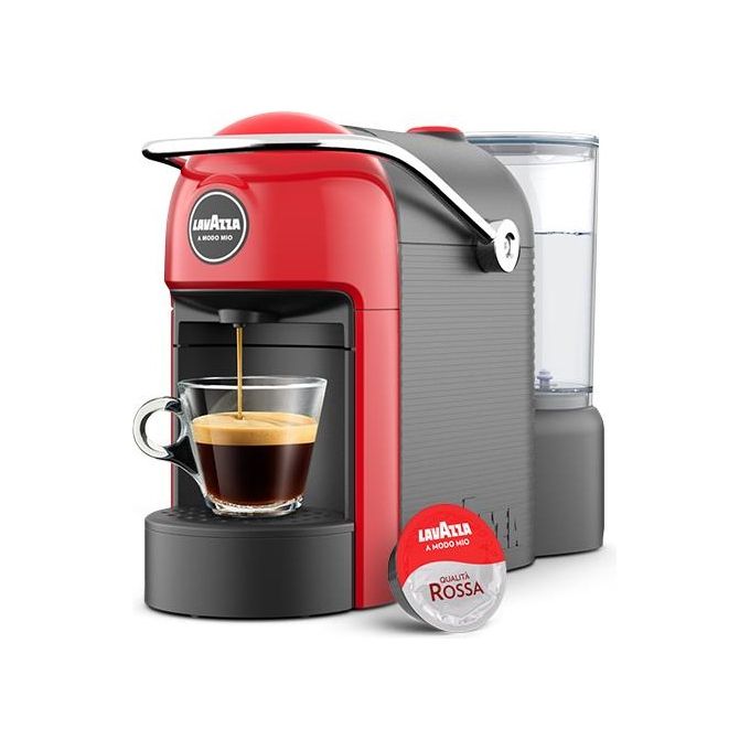 Lavazza Jolie Macchina da Caffe' a Capsule A Modo Mio Capacita' 0,6 Litri Potenza 1250 W 10 bar Rosso