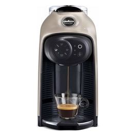 Lavazza LM Idola Greige Coffee Macchina Caffe' Espresso a Capsule Nero