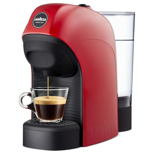 Lavazza Tiny Macchina da Caffe' a Capsule A Modo Mio Capacita' 0,75 Litri Potenza 1450 W LM800 Rosso