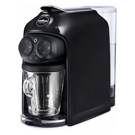 Lavazza Deséa Macchina da Caffe' a Capsule A Modo Mio Capacita' 1,1 Litri Potenza 1500 W Interfaccia Touch 4 Dosi Caffe' e Ricettati Latte Black Ink