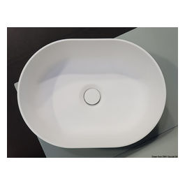 Lavello Semiovale In Ocritech Bianco 350x260 Osculati