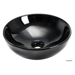 Lavello Semisferico Ceramica 365 Mm Nero Osculati